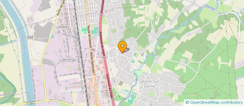 localisation de l'entreprise MONSIEUR MAZHAR KALIN  SALAISE-SUR-SANNE