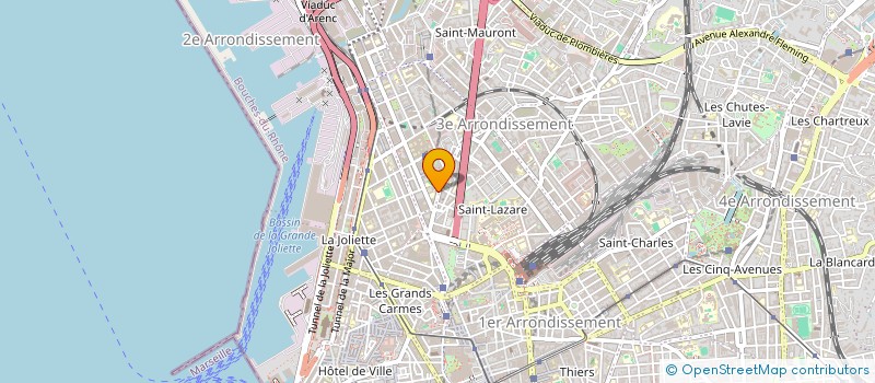 localisation de l'entreprise MONSIEUR MAZHAR SOLMAZ à MARSEILLE