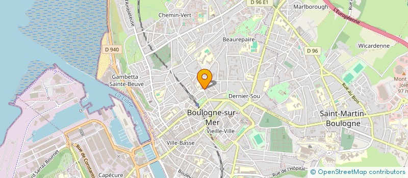 localisation de l'entreprise MONSIEUR MAZI YAKA à BOULOGNE-SUR-MER