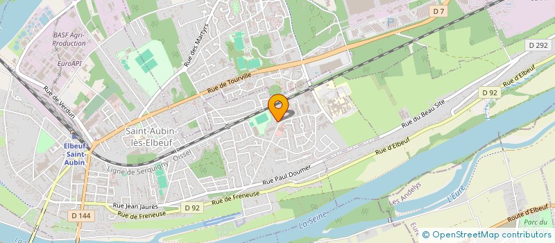 localisation de l'entreprise MONSIEUR MAZIGH BOUDJEMA  SAINT-AUBIN-LES-ELBEUF