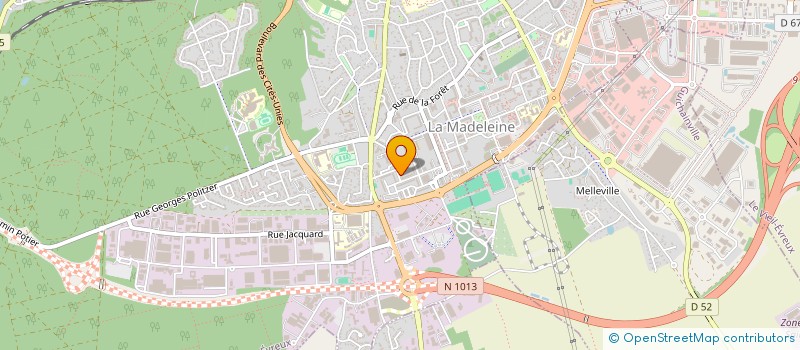 localisation de l'entreprise MONSIEUR MAZIGH IGUEDJTAL  EVREUX