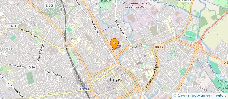 localisation de l'entreprise MONSIEUR MAZIN ABBASS à TROYES