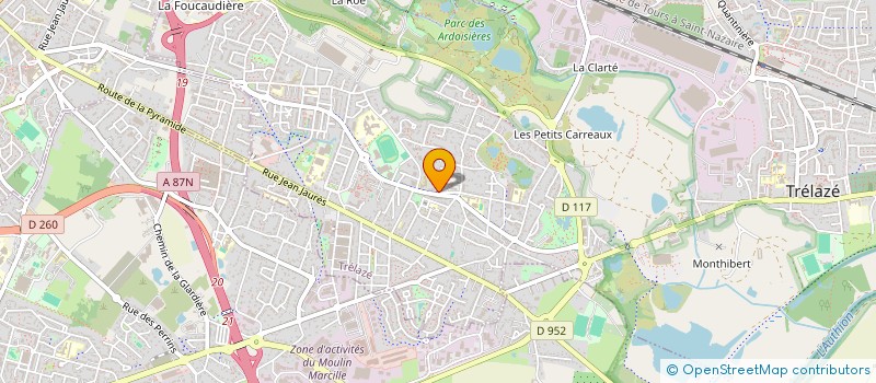 localisation de l'entreprise MONSIEUR MAZIN KAMAL ELDIN FARAH  TRELAZE