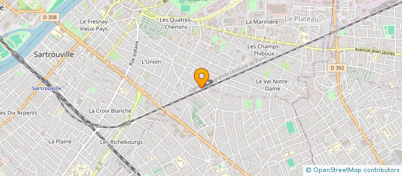 localisation de l'entreprise MONSIEUR MAZIN MAZIN HASHIM à SARTROUVILLE