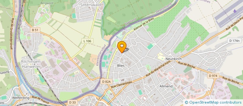 localisation de l'entreprise MONSIEUR MAZLAM BOZYIGIT à SARREGUEMINES