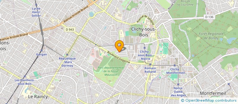 localisation de l'entreprise MONSIEUR MAZLUM AKDAMAR à CLICHY-SOUS-BOIS