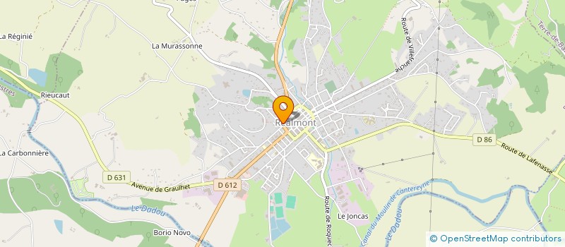 localisation de l'entreprise MONSIEUR MAZLUM BAG  REALMONT