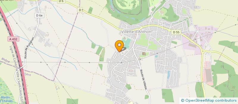localisation de l'entreprise MONSIEUR MAZLUM GUVEN  VILLETTE-D'ANTHON