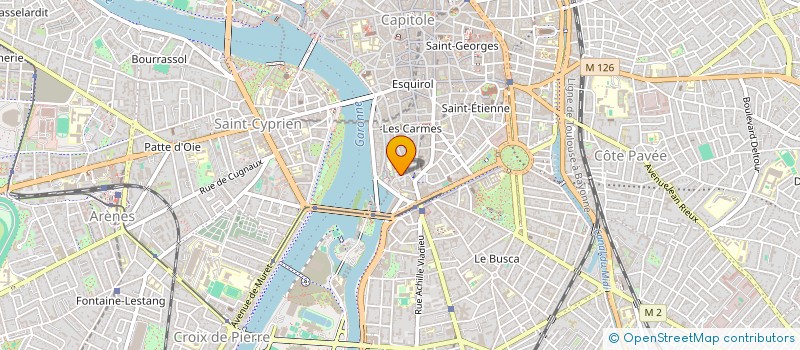 localisation de l'entreprise MONSIEUR MBACKE LO  TOULOUSE