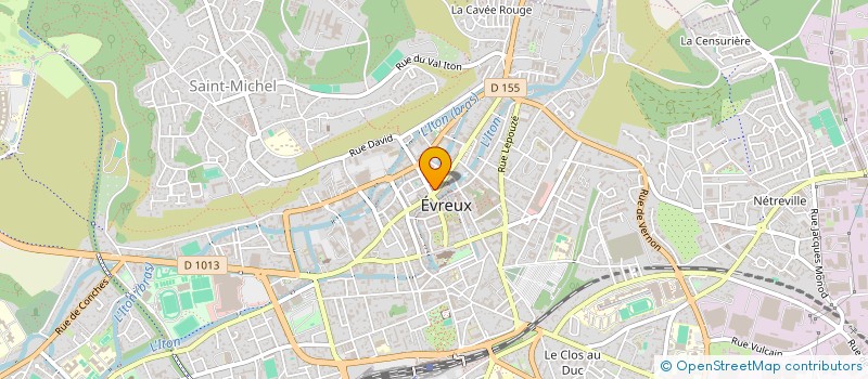 localisation de l'entreprise MONSIEUR MBAKI BADILA  EVREUX