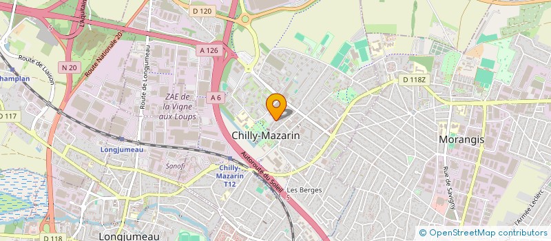 localisation de l'entreprise MONSIEUR MBALA KASANZI à CHILLY-MAZARIN