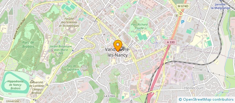 localisation de l'entreprise MONSIEUR MBAREK AIT BAMMOU  VANDUVRE-LES-NANCY