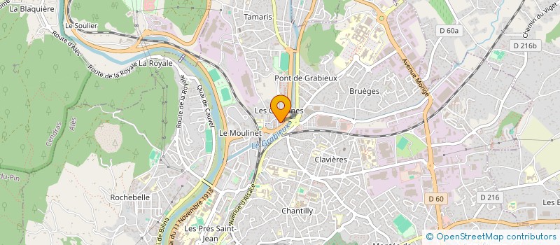 localisation de l'entreprise MONSIEUR MBAREK AIT OUDDI ES SABERY à ALES