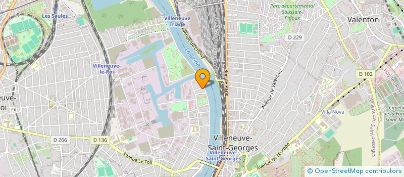 localisation de l'entreprise MONSIEUR MBAREK GANGA  VILLENEUVE-LE-ROI