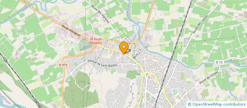 localisation de l'entreprise MONSIEUR MBAREK MOUSSAFIR à CAVAILLON