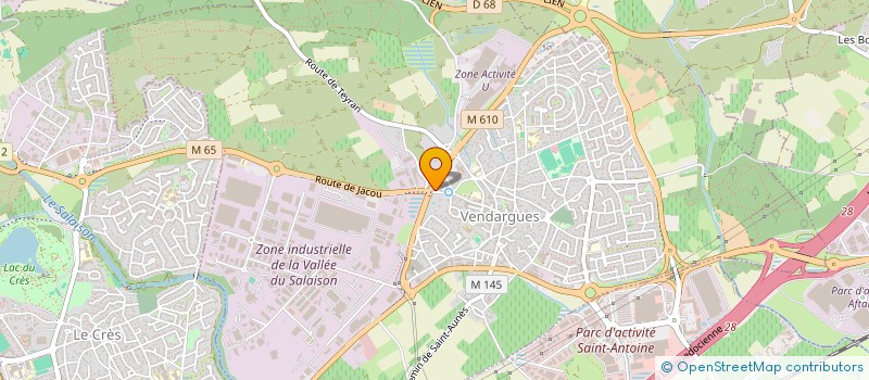 localisation de l'entreprise MONSIEUR MBAYE FALL à VENDARGUES