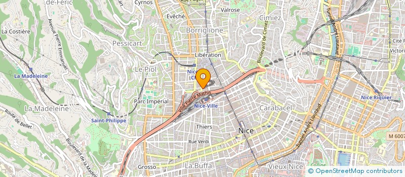 localisation de l'entreprise MONSIEUR MBAYE LIBERT CAMARA à NICE