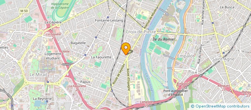 localisation de l'entreprise MONSIEUR MBAYE THIAM  TOULOUSE