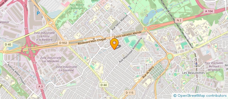 localisation de l'entreprise MONSIEUR MBAYI MUKENDI  AULNAY-SOUS-BOIS