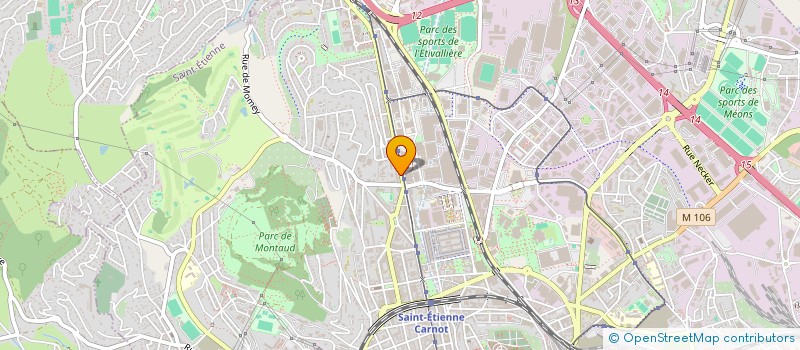 localisation de l'entreprise MONSIEUR MBEMBA GUIRASSY  SAINT-ETIENNE