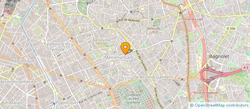 localisation de l'entreprise MONSIEUR MBOUDOU GUESSELE BODIONG  PARIS