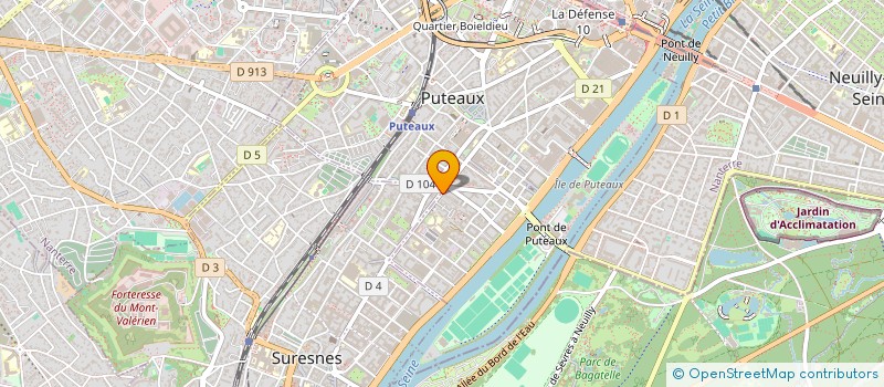 localisation de l'entreprise MONSIEUR MBOYO ONYUMBE  PUTEAUX