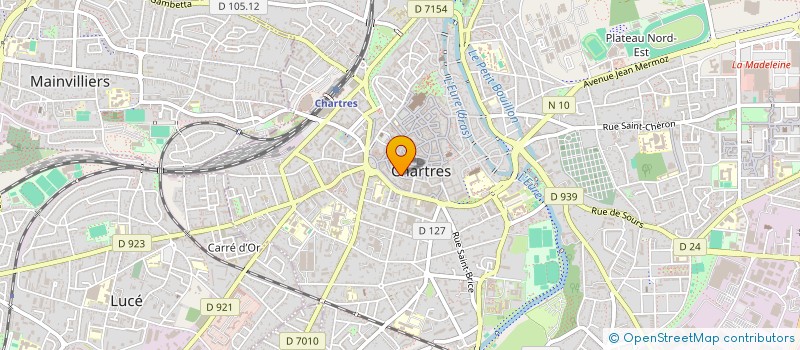 localisation de l'entreprise MONSIEUR MBUITI MASAMBA à CHARTRES