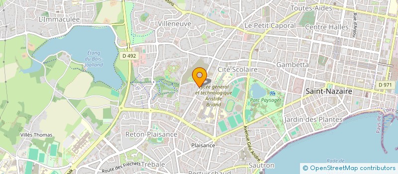 localisation de l'entreprise MONSIEUR MBUYAMBA KIBINZA  SAINT-NAZAIRE