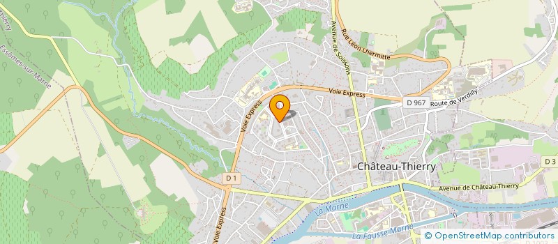 localisation de l'entreprise MONSIEUR MC NEIL SIMON  CHATEAU-THIERRY