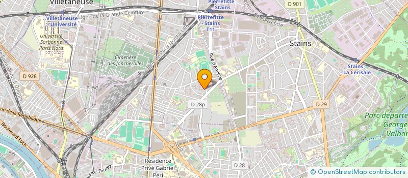 localisation de l'entreprise MONSIEUR MD ABDUL HYE ABU SUFIAN à PIERREFITTE-SUR-SEINE
