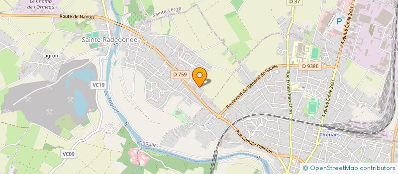 localisation de l'entreprise MONSIEUR MD ABDUL KADIR  THOUARS