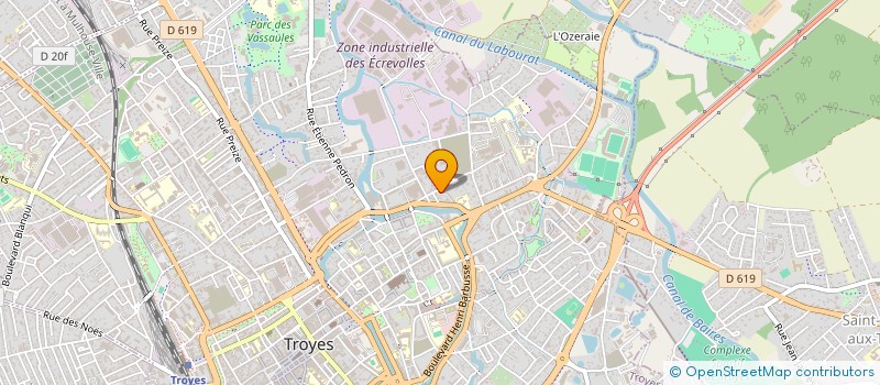 localisation de l'entreprise MONSIEUR MD ABDUR RAHMAN  TROYES