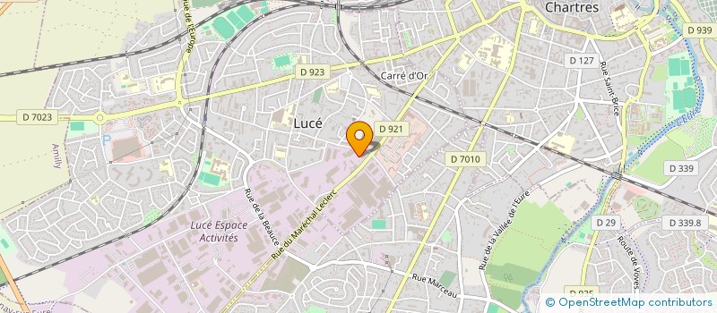 localisation de l'entreprise MONSIEUR MD AHMED à LUCE