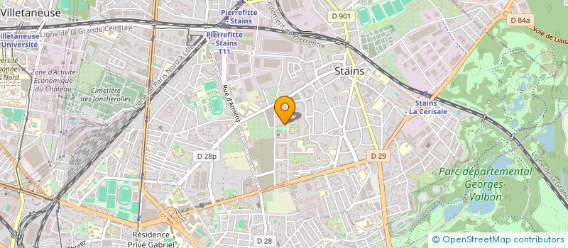 localisation de l'entreprise MONSIEUR MD AHMED à STAINS
