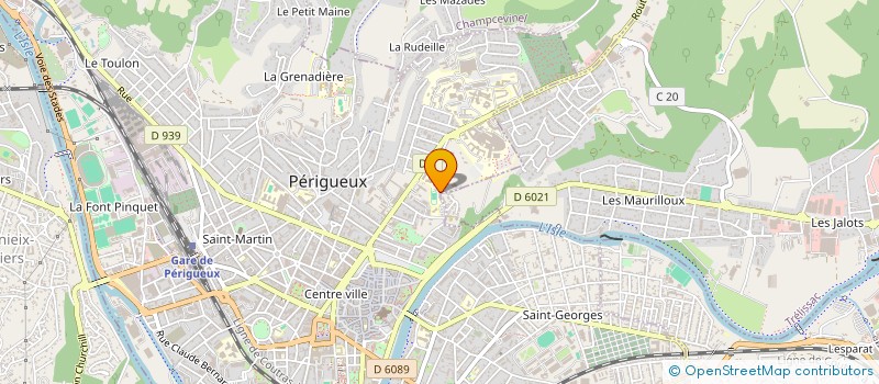 localisation de l'entreprise MONSIEUR MD AKTHAR HUSSAIN à PERIGUEUX