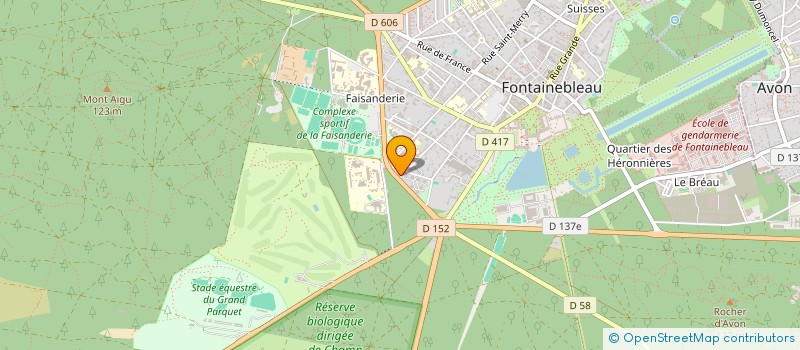 localisation de l'entreprise MONSIEUR MD ALAM  FONTAINEBLEAU