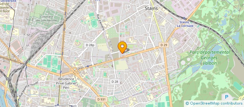 localisation de l'entreprise MONSIEUR MD AMINUL ISLAM à STAINS