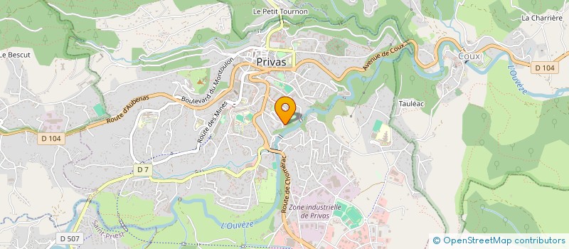 localisation de l'entreprise MONSIEUR MD AMINUR RHAMAN SHAKER  PRIVAS