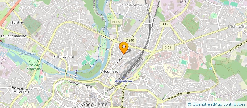 localisation de l'entreprise MONSIEUR MD AMRAN AHMAD à ANGOULEME