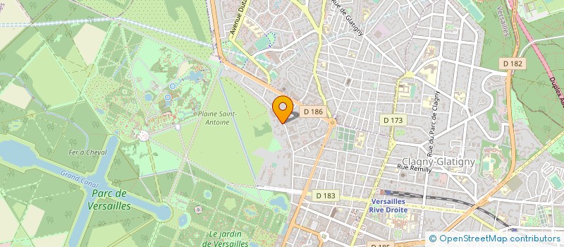 localisation de l'entreprise MONSIEUR MD ANAMUL HAQ BHUIYAN à VERSAILLES