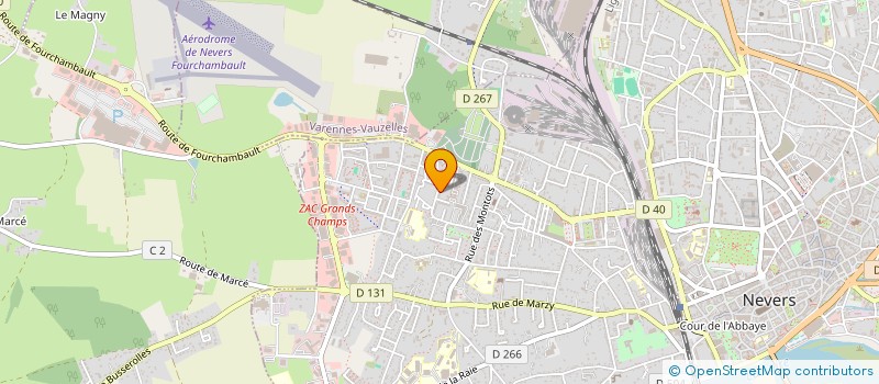 localisation de l'entreprise MONSIEUR MD BAKHTIAR HOSSAIN à NEVERS