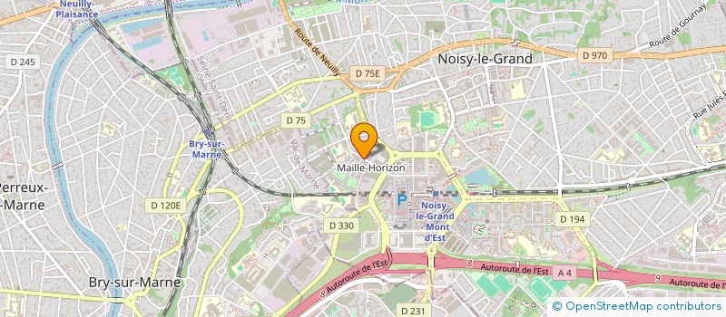 localisation de l'entreprise MONSIEUR MD BODRUL ALOM à NOISY-LE-GRAND