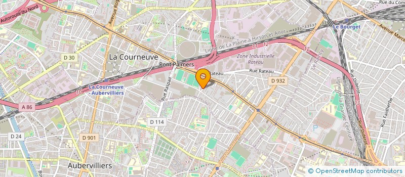 localisation de l'entreprise MONSIEUR MD FAISAL KABIR à LA COURNEUVE