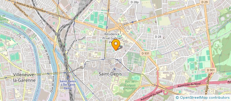 localisation de l'entreprise MONSIEUR MD FAYSAL TALUKDER à SAINT-DENIS