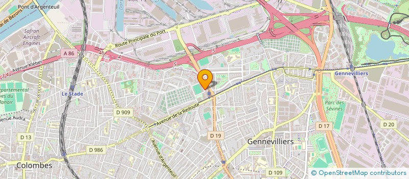 localisation de l'entreprise MONSIEUR MD HABIBUR RAHMAN  ASNIERES-SUR-SEINE