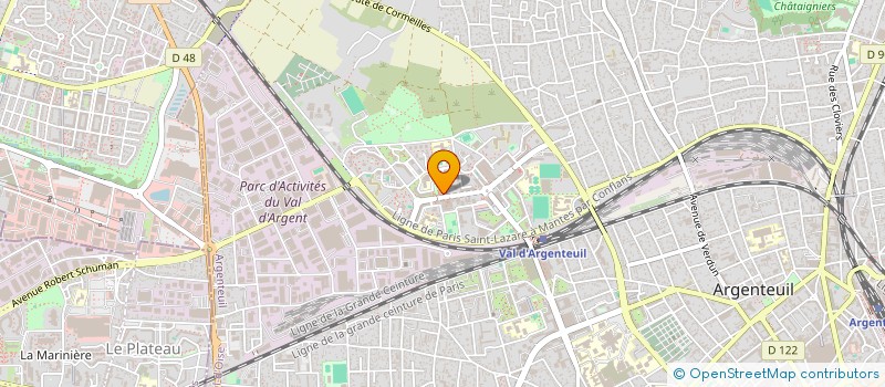 localisation de l'entreprise MONSIEUR MD HABIBUR RAHMAN MIAH  ARGENTEUIL