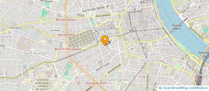 localisation de l'entreprise MONSIEUR MD HAQUE  BORDEAUX