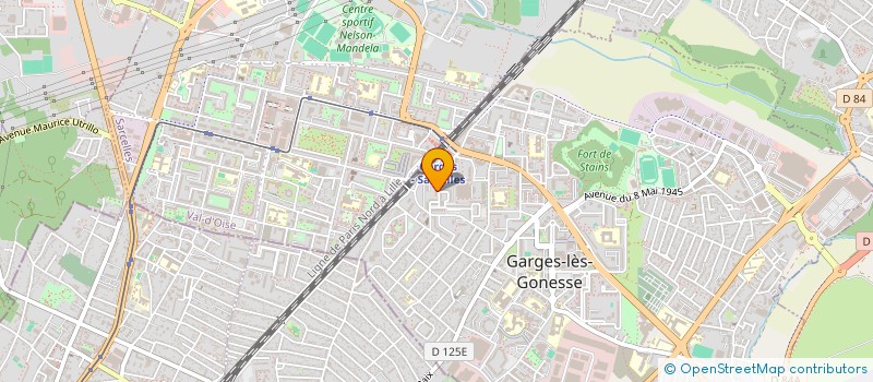 localisation de l'entreprise MONSIEUR MD HOSSAIN  GARGES-LES-GONESSE