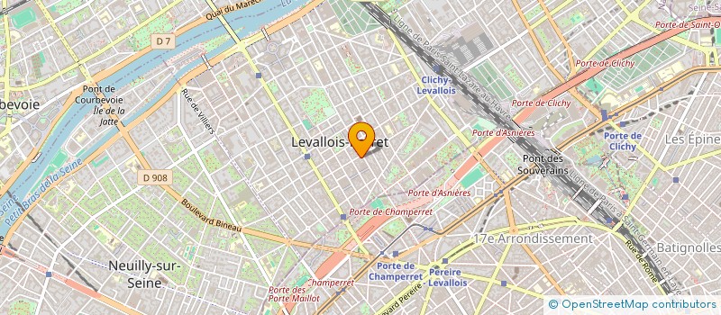localisation de l'entreprise MONSIEUR MD HOSSAIN à LEVALLOIS-PERRET