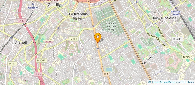 localisation de l'entreprise MONSIEUR MD HUSSAIN  VILLEJUIF